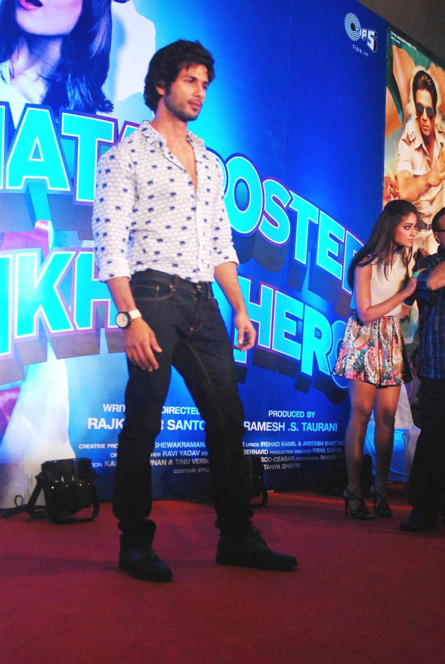 Shahid Kapoor At Film Phata Poster Nikla Hero Press Meet In Mumbai 6 Rediff Bollywood Photos Photo 35 From Album Shahid Kapoor And Ileana Dcruz At Phata Poster Nikla Hero