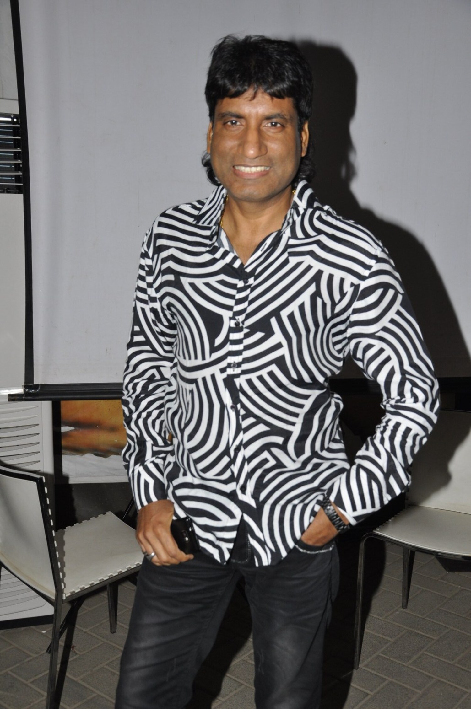 Comedian Raju Shrivastav at NGO We Love India event : rediff bollywood