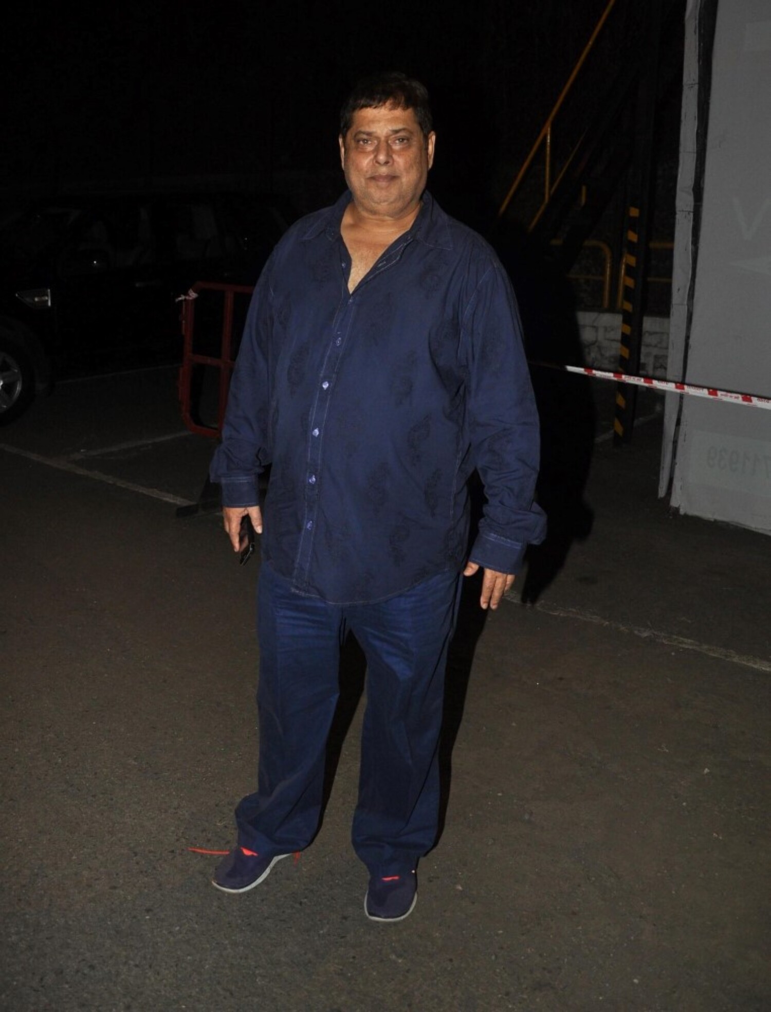 Director David Dhawan at film MAIN TERA HERO music launch in Mumbai