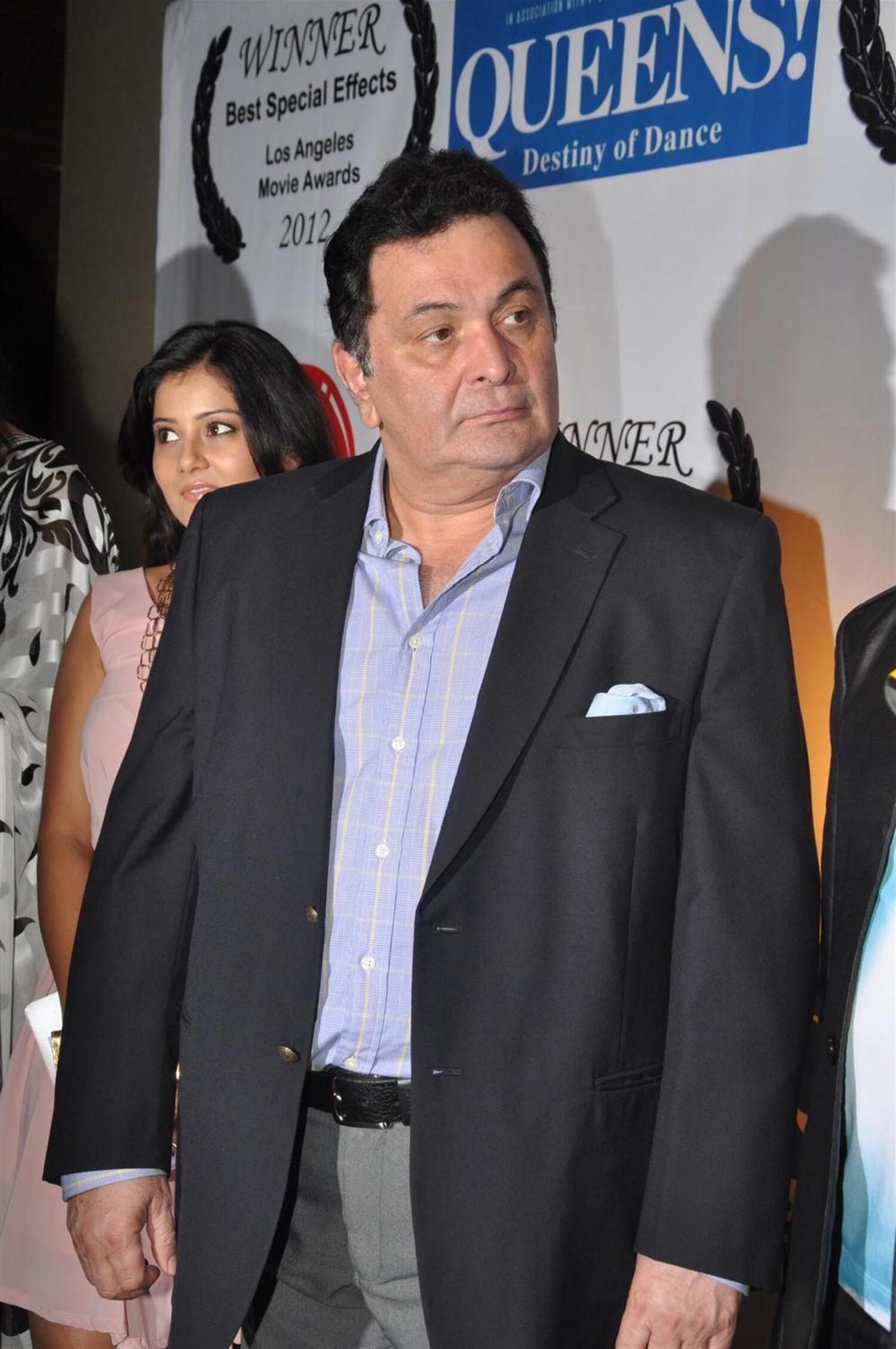 Actor Rishi Kapoor at