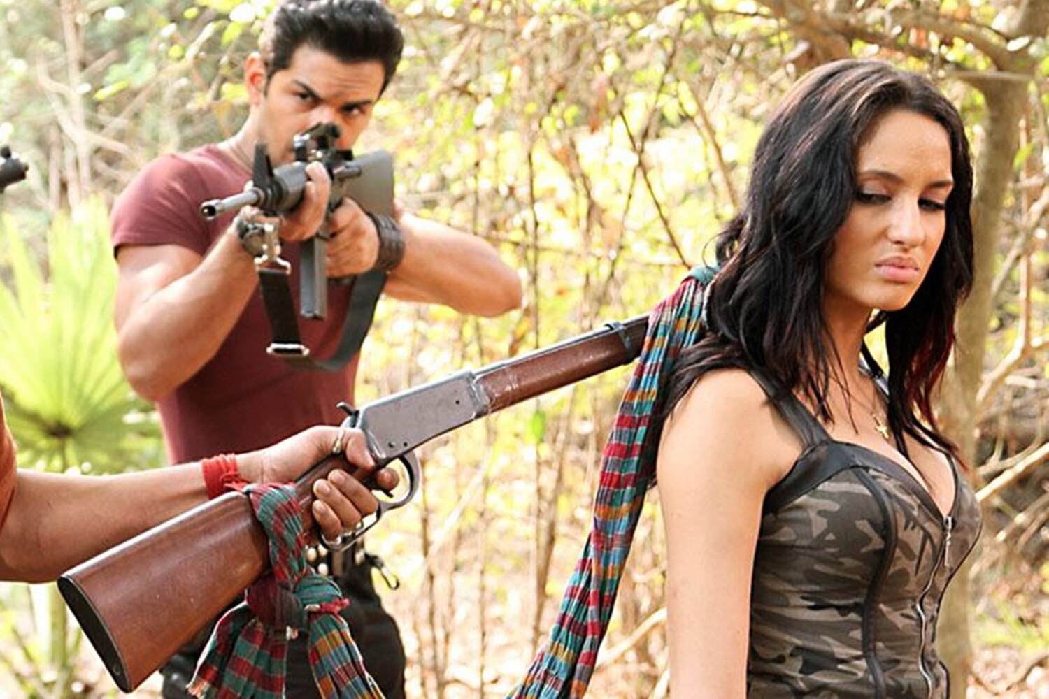 Himarsha Venkatsamy Roar Movie Still : himarsha venkatsamy photos on