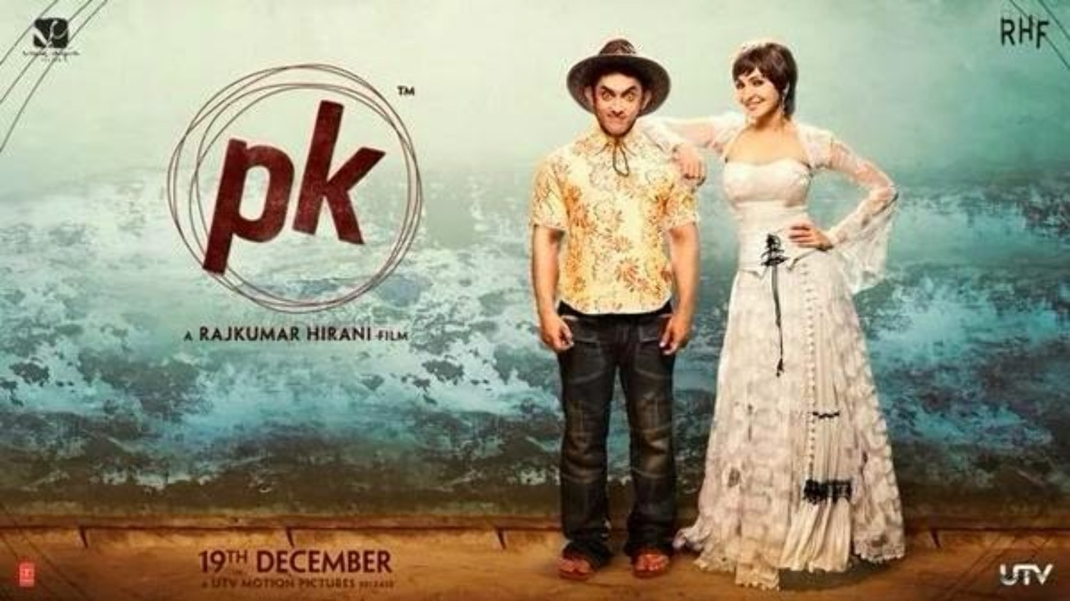 Aamir Khan Anushka Sharma PK Movie Latest Poster : anushka sharma