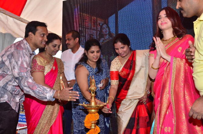 tamanna launches joh rivaaj collections-photo1