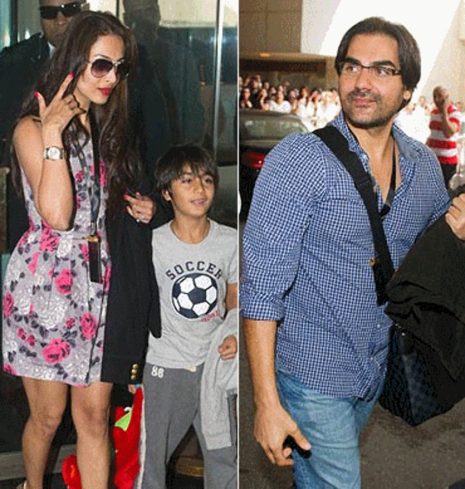 malaika arora family