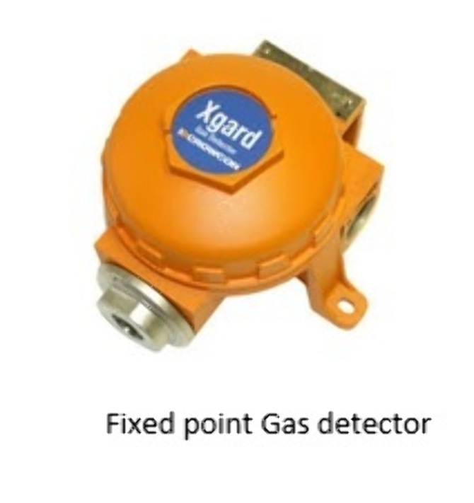 Fixed point gas detector