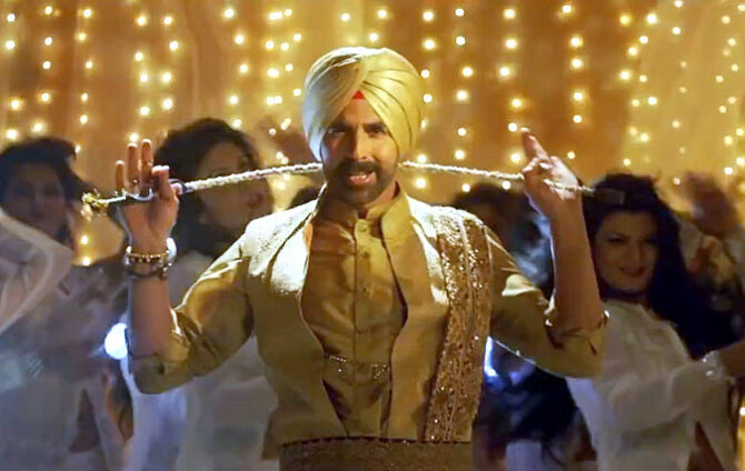 Akshay Kumar Singh Is Bliing Movie Singh Kaur Song Still : Singh Is 