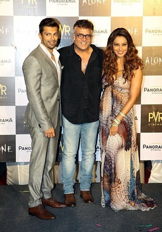 Karan Singh Grover Bhushan Patel Bipasha Basu at trailer launch of film