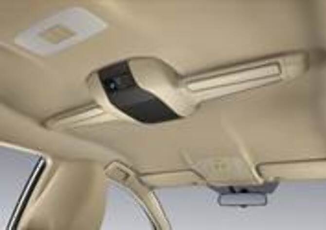 Toyota Yaris   Roof mounted Air Vents with Ambient Illumination