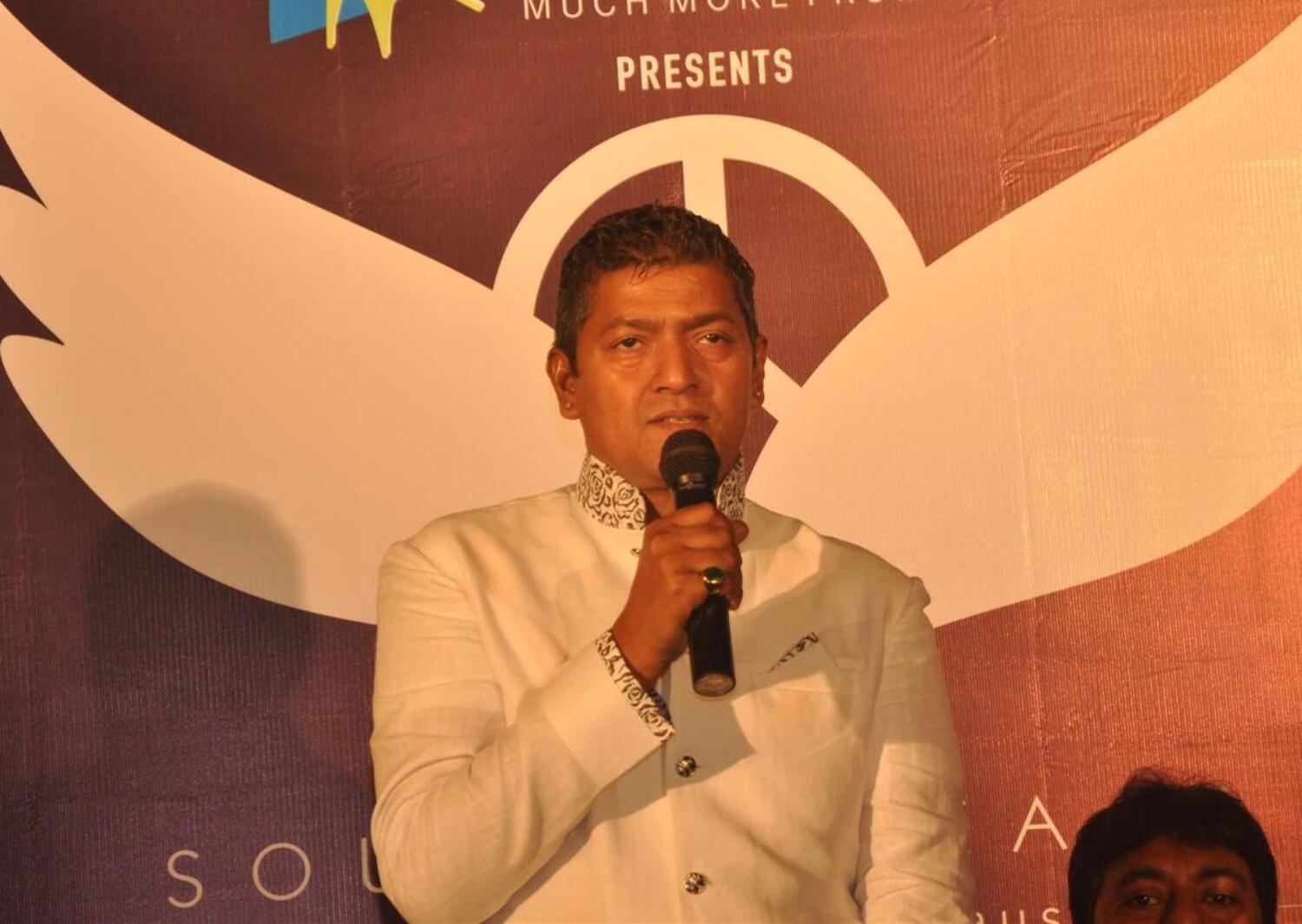 Music Director Aadesh Shrivastava at the launch of his music album ...