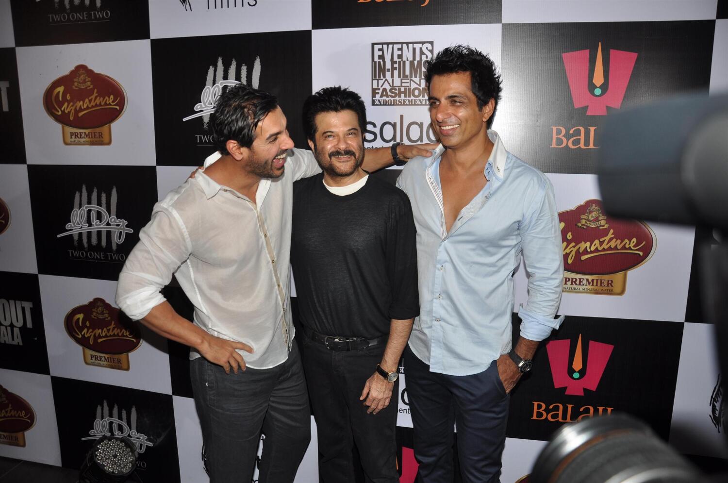 John Abraham Anil Kapoor Sonu Sood at film SHOOTOUT AT WADALA success ...