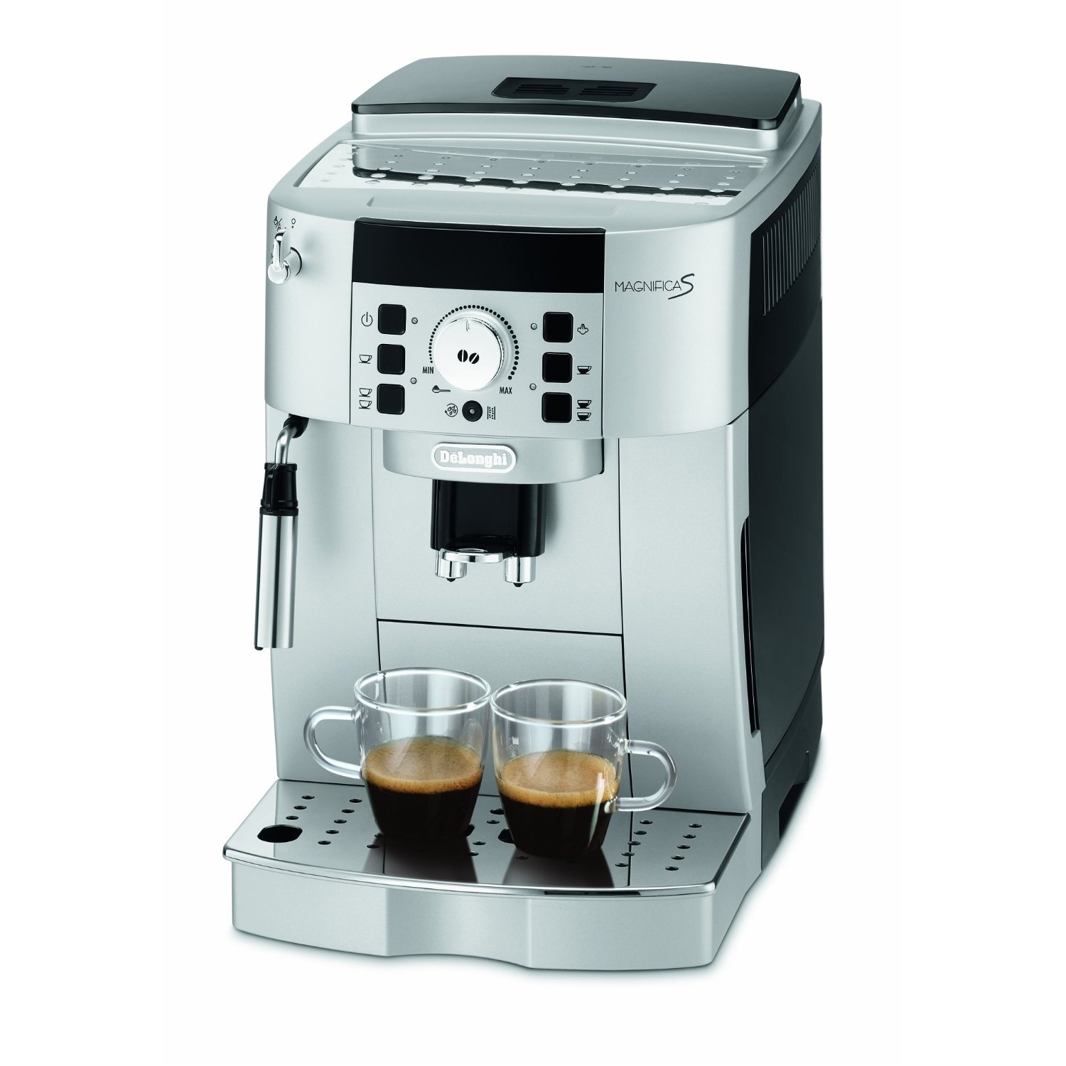 Кофемашина для зернового кофе. Delonghi кофемашина 22110. Delonghi ECAM 22.110.SB. Кофемашина Delonghi 22110 SB. Кофемашина Делонги Магнифика ЕСАМ 22110.