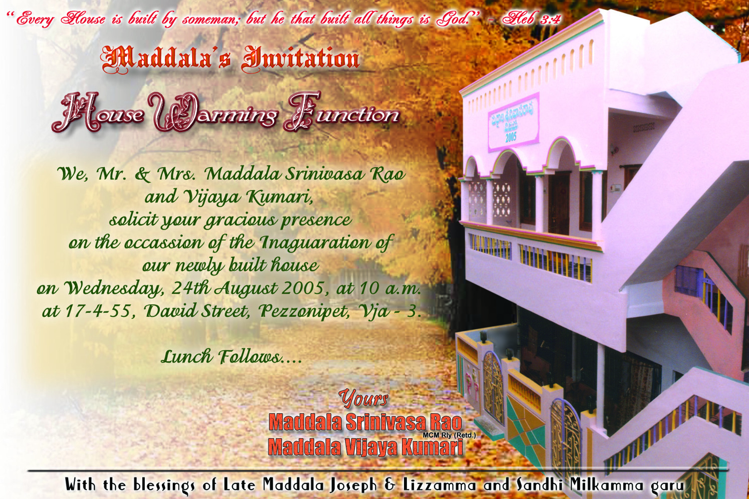 Invitation For New House Opening 7